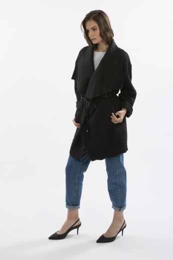 JAYLEY Black Silk Blend Jacket