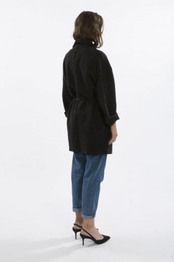 JAYLEY Black Silk Blend Jacket