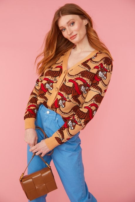 JAYLEY Brown Grape Skin Vegan Leather Bag