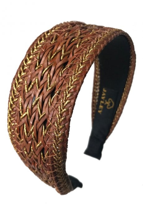 JAYLEY Brown Handmade Elle Headband