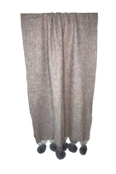 JAYLEY Cashmere and Silk Blend Scarf