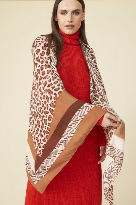 JAYLEY Cashmere And Silk Blend Wrap