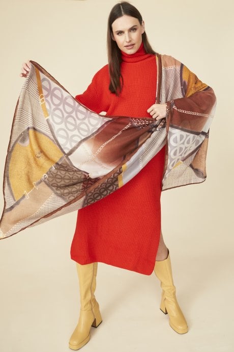 JAYLEY Cashmere And Silk Blend Wrap