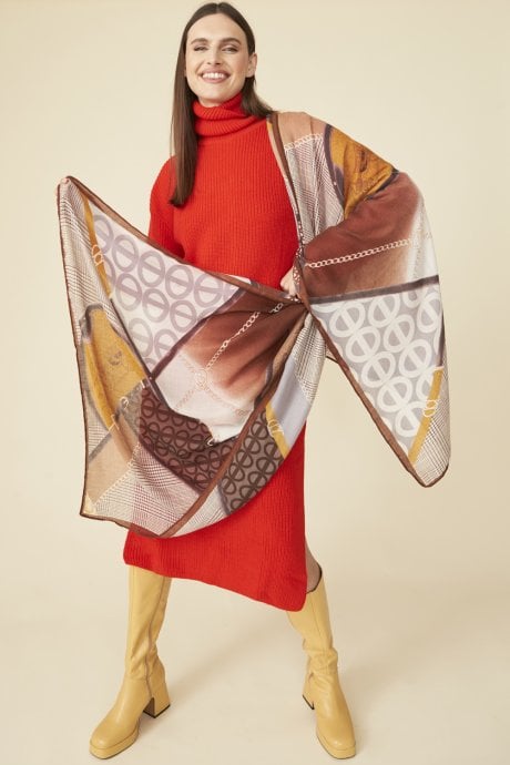 JAYLEY Cashmere And Silk Blend Wrap