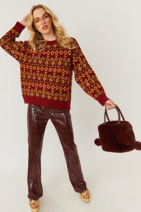 JAYLEY Cashmere Blend Wool Jumper