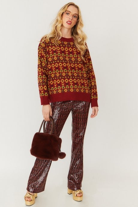 JAYLEY Cashmere Blend Wool Jumper