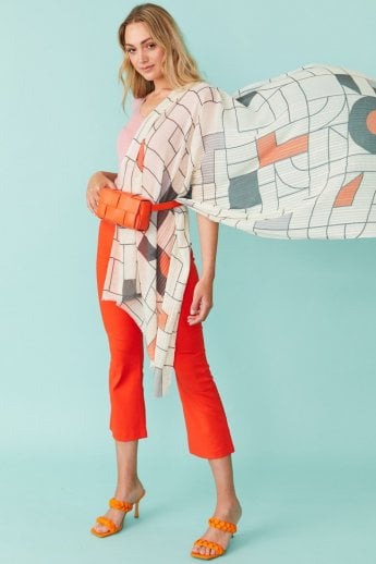 JAYLEY Chocolate Luxury Cashmere Silk Blend Wrap