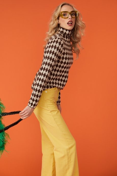 JAYLEY Chris Check Sweater