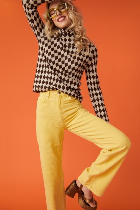 JAYLEY Chris Check Sweater