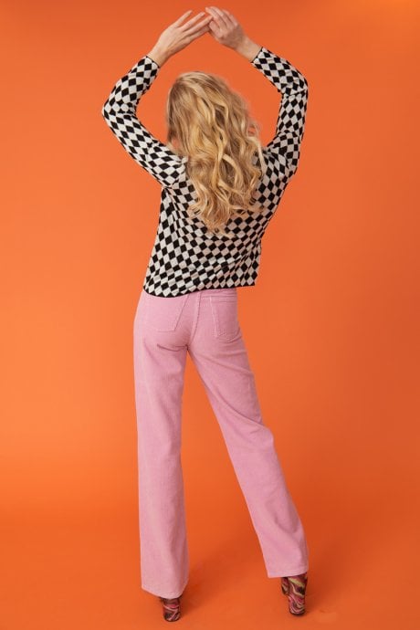 JAYLEY Chris Check Sweater