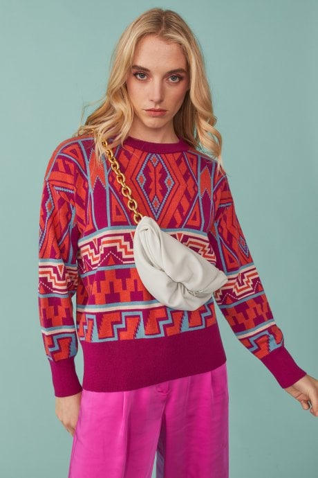 JAYLEY Cream ECO Charlotte Leather Bag