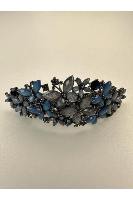 JAYLEY Diamantes Flower Bow Hair Slide
