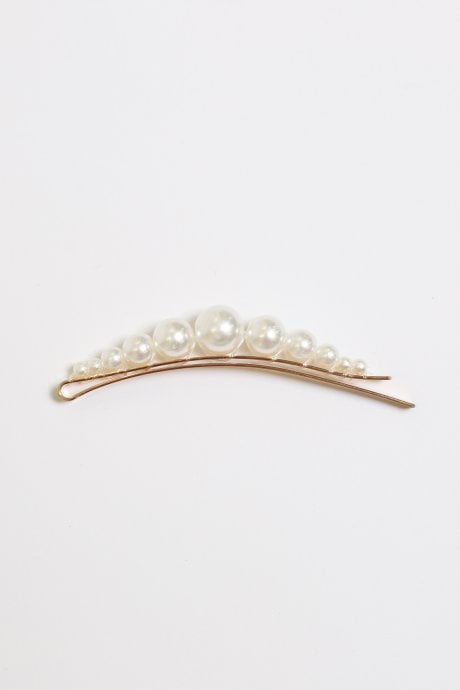 JAYLEY Ella Faux Pearl Slide Clip