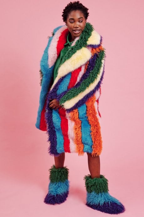 JAYLEY Faux Fur Boots