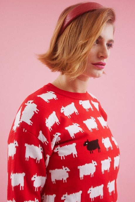 JAYLEY Faux Leather Headband