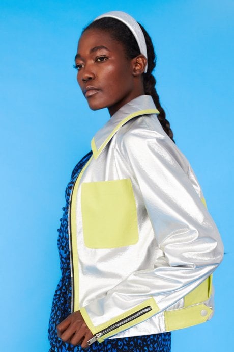 JAYLEY Faux Leather Headband