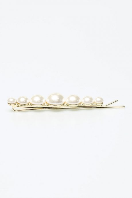 JAYLEY Faux Pearl Hair Slide