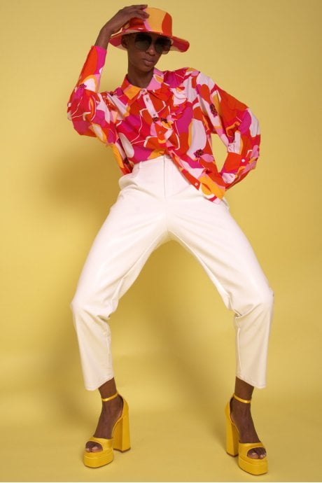 JAYLEY Florence Floral Shirt