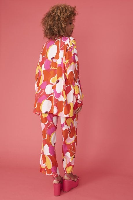 JAYLEY Florence Floral Trousers