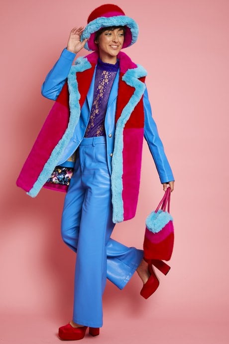 JAYLEY Gigi Patchwork Gilet | Waistcoat