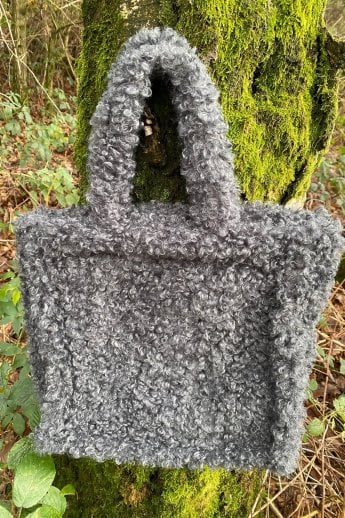 JAYLEY Grey Borg Tote Bag