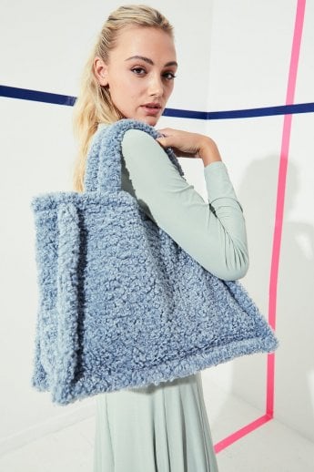 JAYLEY Grey Borg Tote Bag