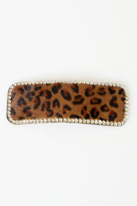 JAYLEY Hand Made Animal Print Hair Clip