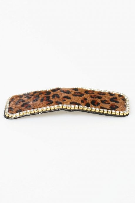 JAYLEY Hand Made Animal Print Hair Clip