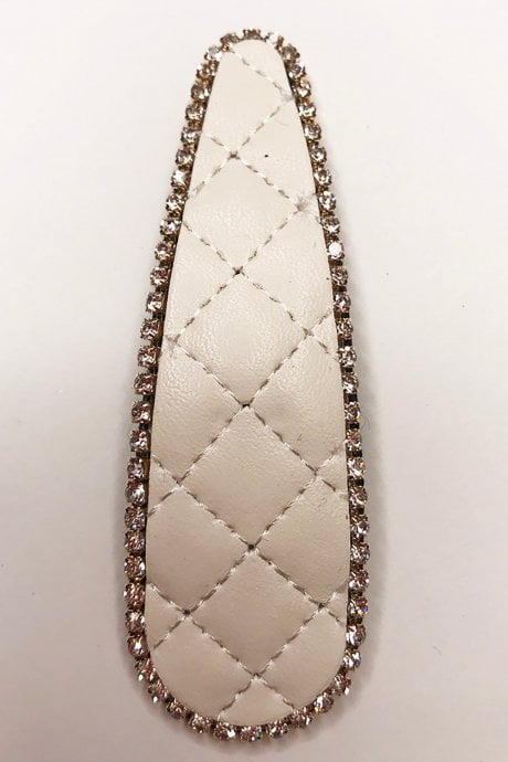 JAYLEY Hand Made Faux Leather Clip