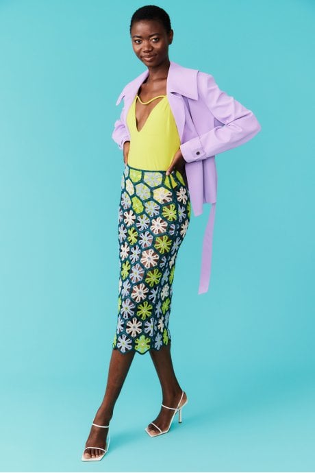 JAYLEY Lilly Faux Suede Jacket