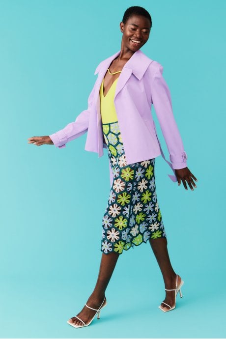 JAYLEY Lilly Faux Suede Jacket