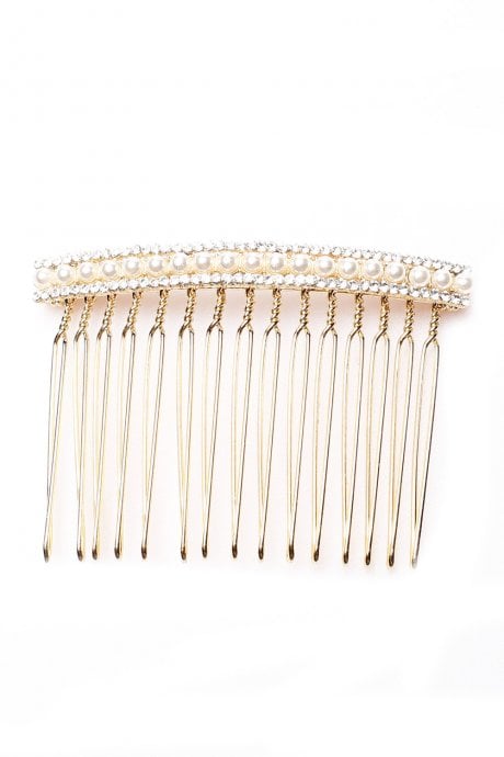 JAYLEY Lola Star Pearl Hair Comb Slide