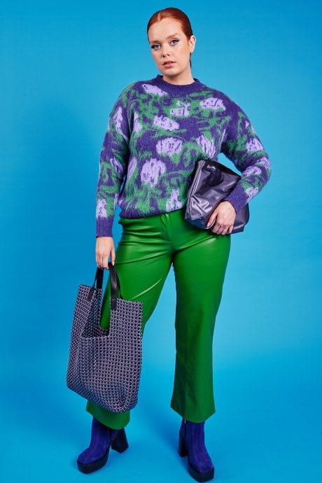 JAYLEY Lucy Brushed Cashmere Oversized Jumper