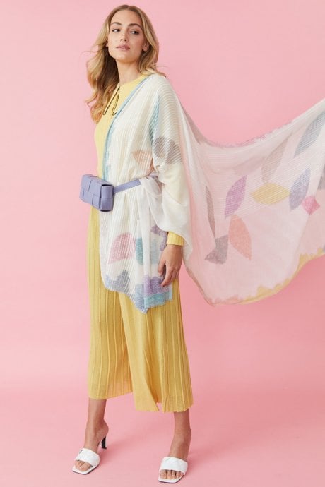 JAYLEY Luxury Cashmere Silk Blend Wrap