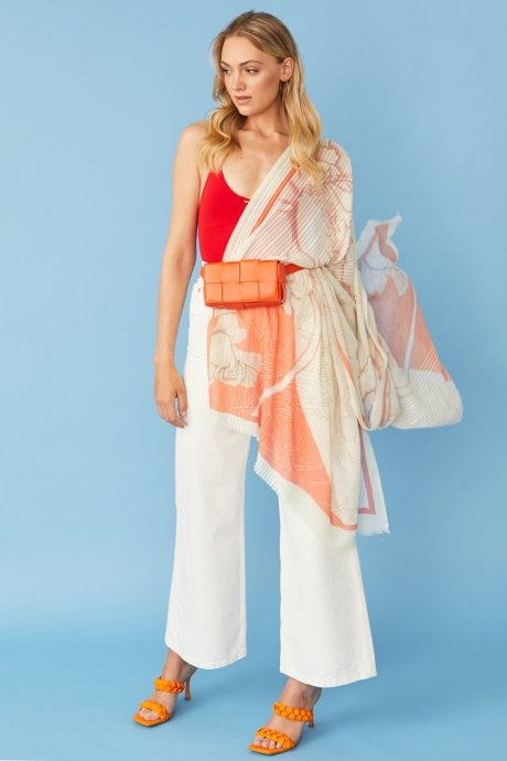 JAYLEY Luxury Cashmere Silk Blend Wrap