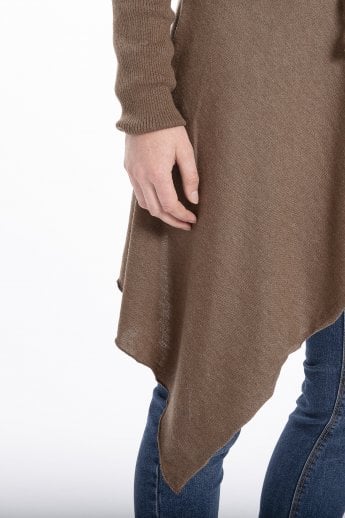 JAYLEY Mocha Cashmere Cardigan