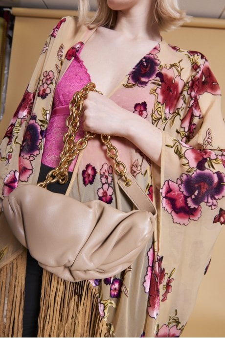 JAYLEY Mocha ECO Charlotte Leather Bag