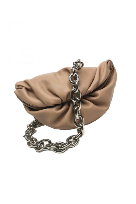 JAYLEY Mocha ECO Charlotte Leather Bag