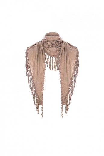 JAYLEY Mocha Shawl