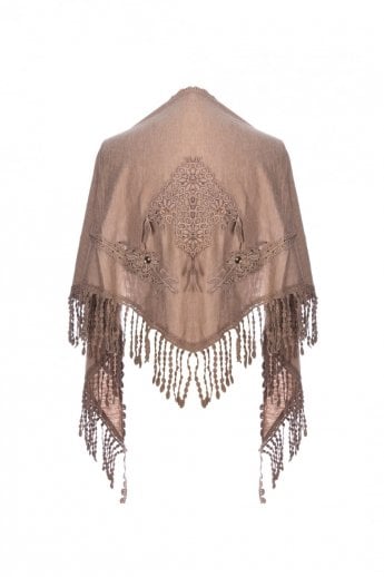 JAYLEY Mocha Shawl