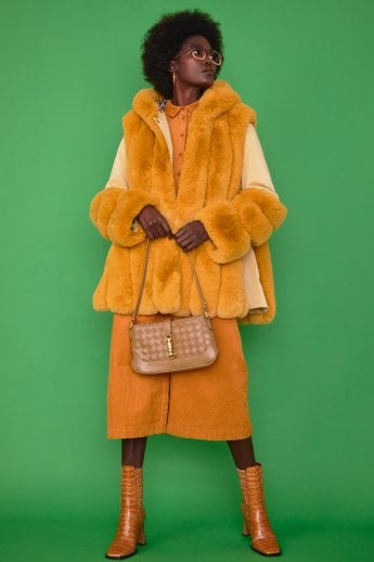 JAYLEY Mocha Toria Shoulder Bag