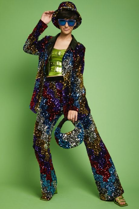 JAYLEY Multi Sequin Blazer
