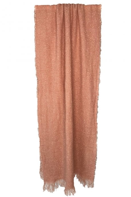 JAYLEY Pink Cashmere Blend Scarf