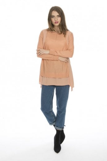 JAYLEY Pink Knitted Clothing