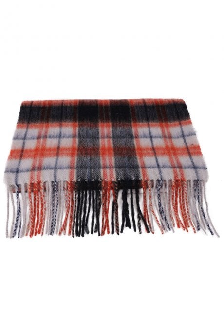 JAYLEY Pure Lambswool Checked Scarf