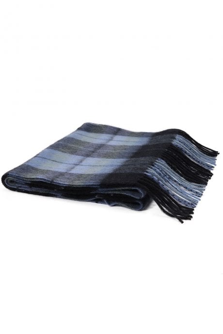 JAYLEY Pure Lambswool Checked Scarf