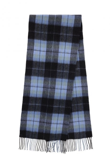 JAYLEY Pure Lambswool Checked Scarf