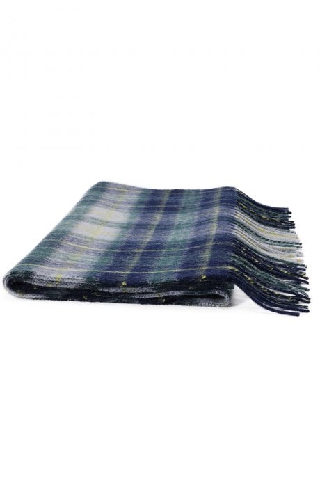 JAYLEY Pure Lambswool Checked Scarf