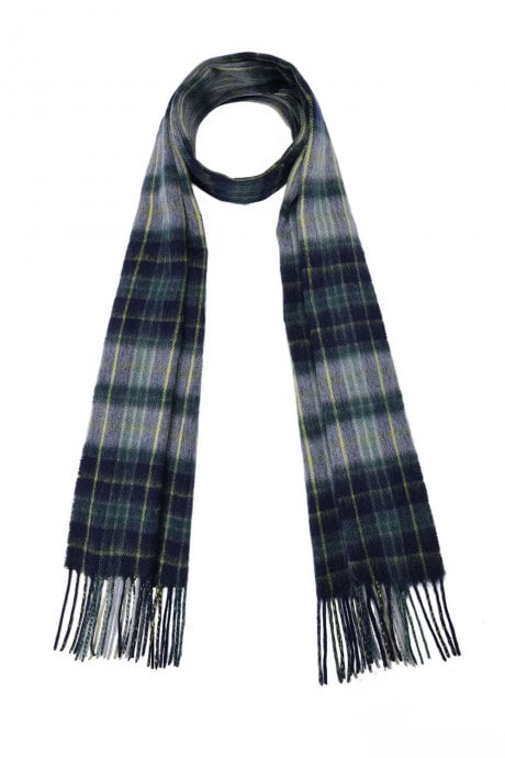 JAYLEY Pure Lambswool Checked Scarf