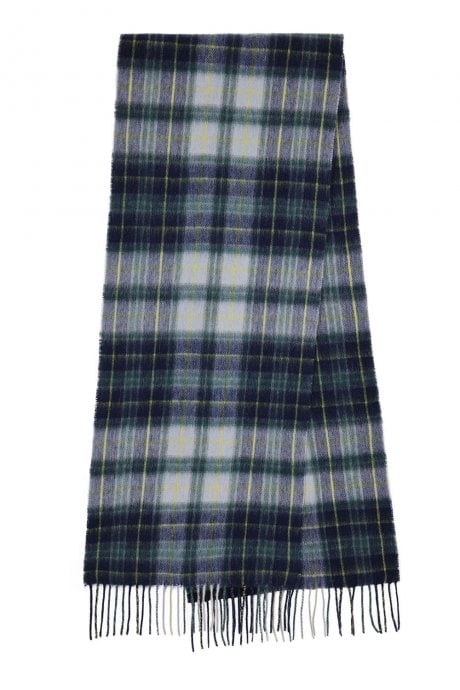 JAYLEY Pure Lambswool Checked Scarf